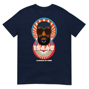 Isaac Hayes Legend Funk T-Shirt | Funktastic 70s Soul Tee | Retro Funk Music Shirt | Unisex Classic Apparel