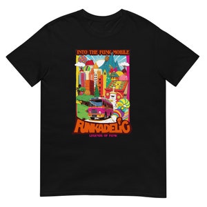 Funkadelic – Into the Funk Mobile | Unisex Music Graphic T-Shirt