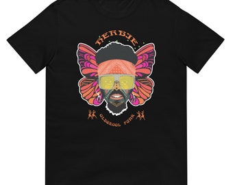 T-shirt Unisexe Herbie Hancock Rétro Gris - Tailles S à 5XL, Neuf Avec étiquettes, Fabrication USA