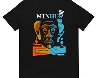 Charles Mingus T Shirt Jazz Black History Graphic Print Unisex