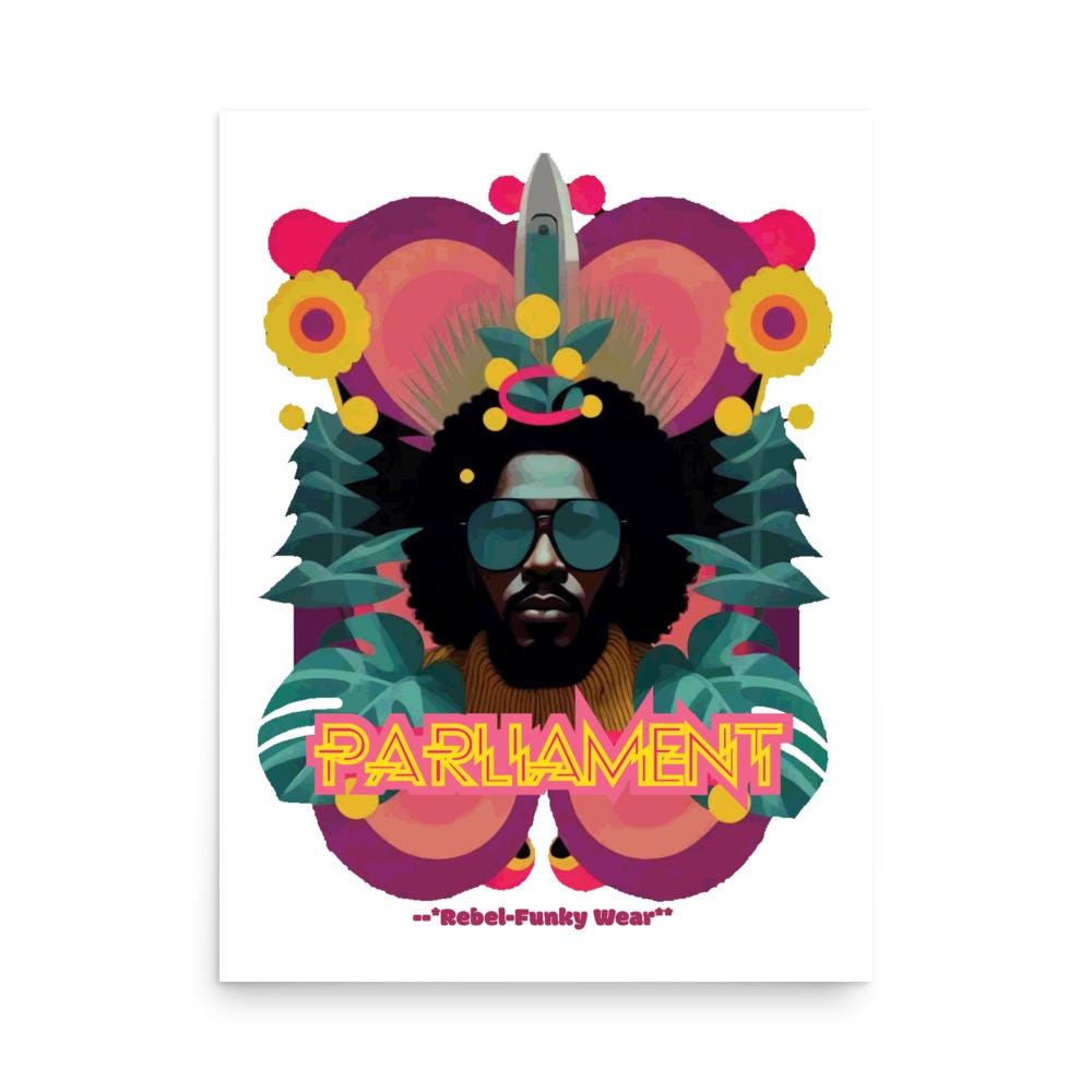 Funkadelic poster - Etsy 日本