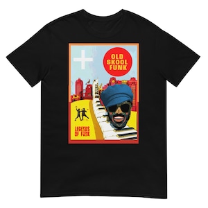 Stevie Wonder Legends of Funk T-Shirt | Unisex Retro Soul Music Tee | Vintage Style Graphic Shirt