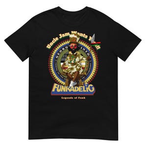 Uncle Jam Wants You T-Shirt – Funkadelic Graphic Tee | Retro 70s Funk Music Shirt | Unisex Soul & Groove Style
