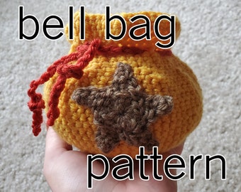 Animal Crossing Bell Bag Pouch - Häkelanleitung