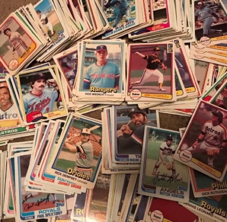 Huge Baseball Card Estate Blowout Sale With Football and Etsy