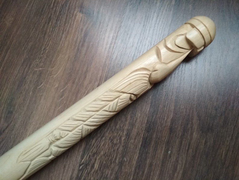 Handmade Carved Baton. Viking Bat. Baseball Bat. Gift for a Etsy