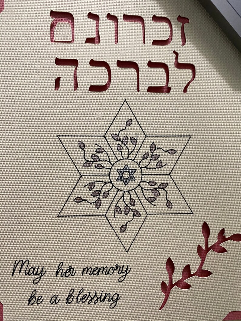 Jewish Sympathy Card Etsy