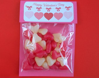 valentine candy bolsas