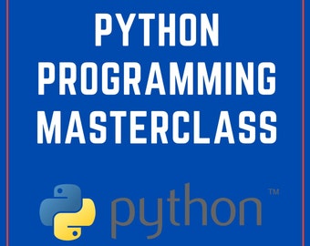 Aprenda la clase magistral de programación de Python: este libro de Python para principiantes le enseña el lenguaje Python rápidamente.
