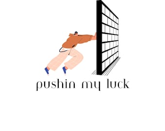 Pushin My Luck SVG archivo para Cricut / St Patricks day SVG / Boy St Patricks day svg para cricut / png