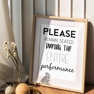Funny poster English – high-quality art print on paper – personalized wall decoration modern, gift idea birthday & friends image 9