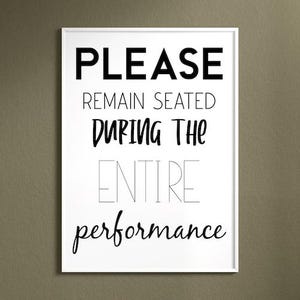 Funny poster English – high-quality art print on paper – personalized wall decoration modern, gift idea birthday & friends image 8