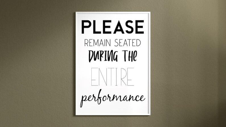 Funny poster English – high-quality art print on paper – personalized wall decoration modern, gift idea birthday & friends image 8