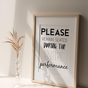 Funny poster English – high-quality art print on paper – personalized wall decoration modern, gift idea birthday & friends image 3