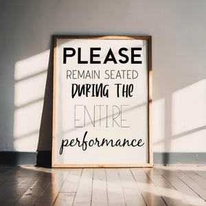 Funny poster English – high-quality art print on paper – personalized wall decoration modern, gift idea birthday & friends image 1
