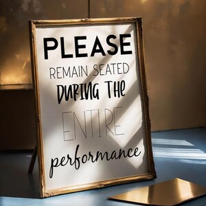 Funny poster English – high-quality art print on paper – personalized wall decoration modern, gift idea birthday & friends image 7