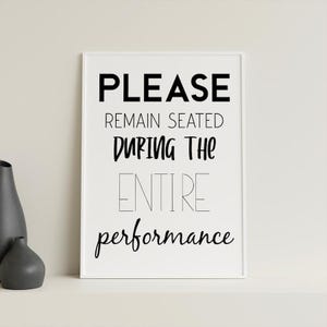 Funny poster English – high-quality art print on paper – personalized wall decoration modern, gift idea birthday & friends image 6