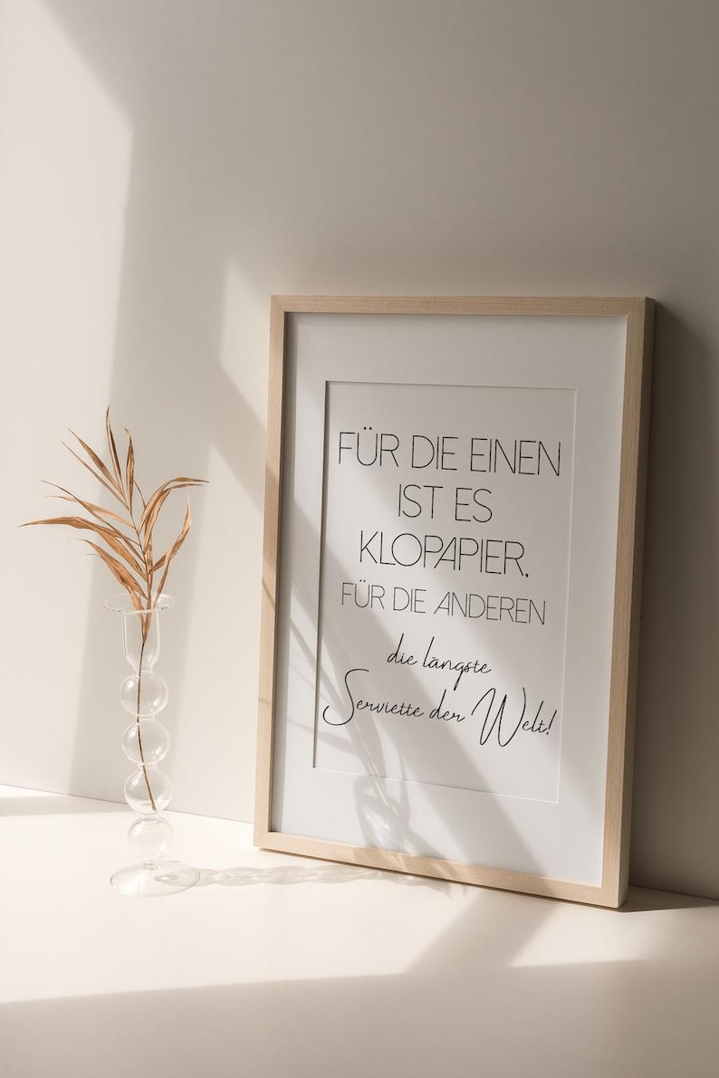 Minimalistisk affischdesign, modern – högkvalitativt konsttryck på papper – personlig väggdekoration, presentidé för födelsedagar och hemmet bild 3