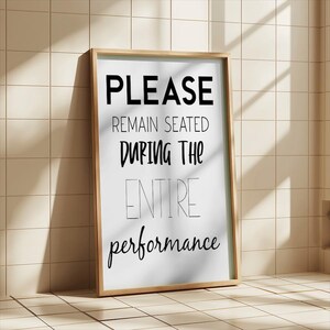 Funny poster English – high-quality art print on paper – personalized wall decoration modern, gift idea birthday & friends image 5