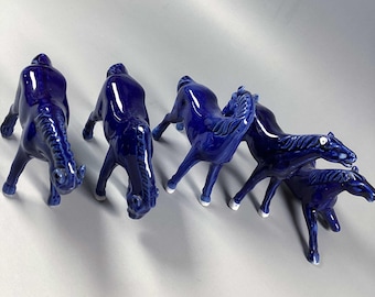 青磁の馬の置物 - 中国唐馬 - Etsy 日本