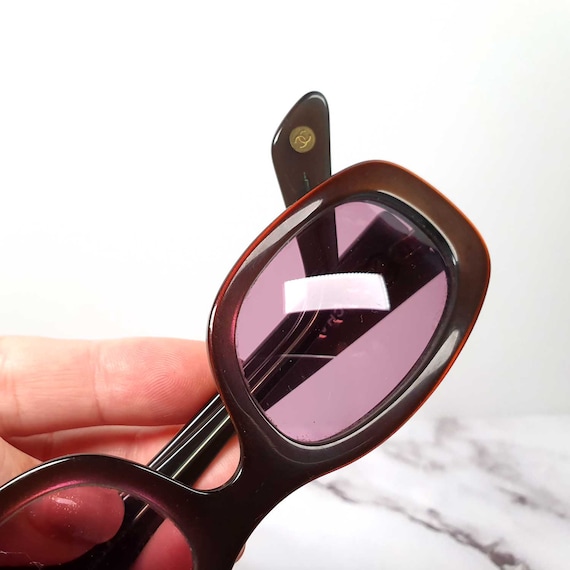Vintage 90s Sunglasses CHANEL, Vintage Oval Chanel 5011