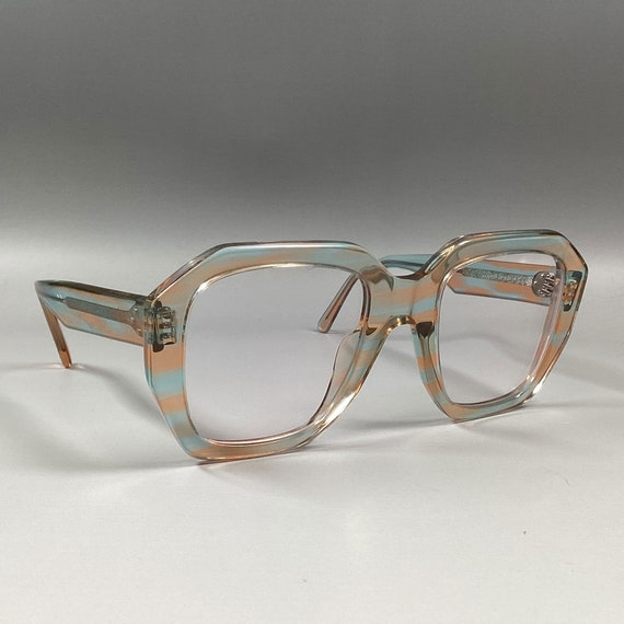 Vintage Celine Dion Glasses: Oversized Bifocal Eyeglasses