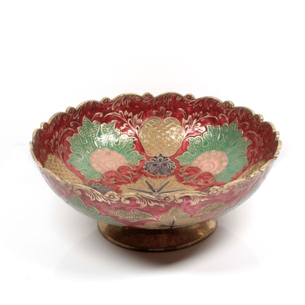 Brass Candy Dish Etsy UK