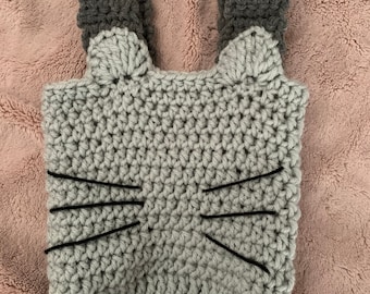 Cat Wine Bag - Pattern