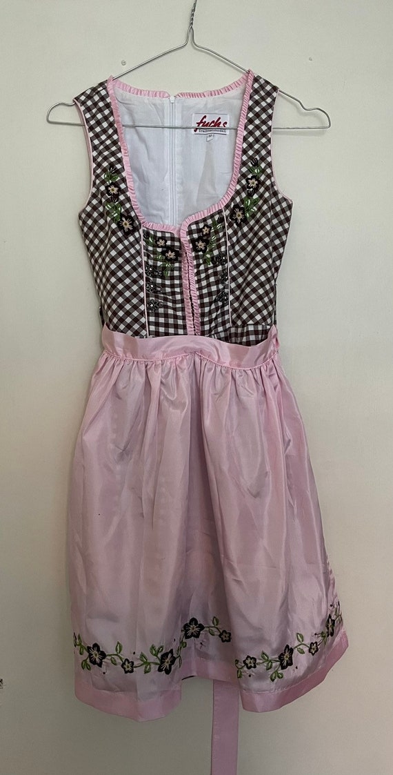 Vintage dirndl  dress, National German Costume Ok… - image 1