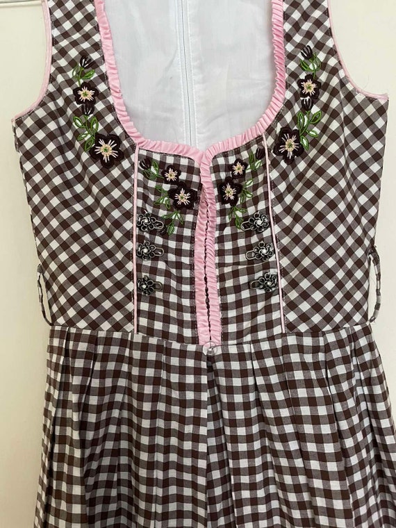 Vintage dirndl  dress, National German Costume Ok… - image 3