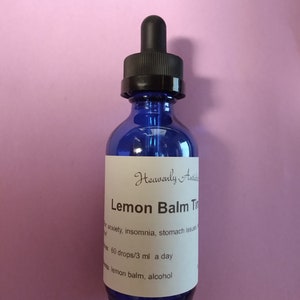 Lemon Balm Tincture