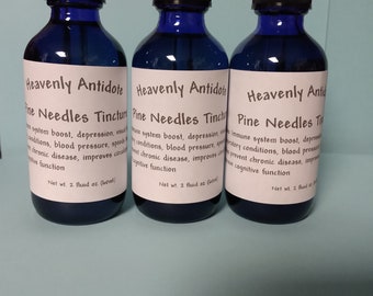 Pine needles tincture