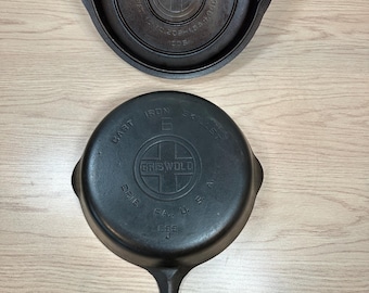 Griswold #6 Cast Iron Skillet & Lid 699 1096 Erie, PA