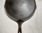 Wagner Ware National 8 Cast Iron Skillet 1358