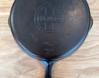 Griswold #8 Large Block Logo Cast Iron Skillet