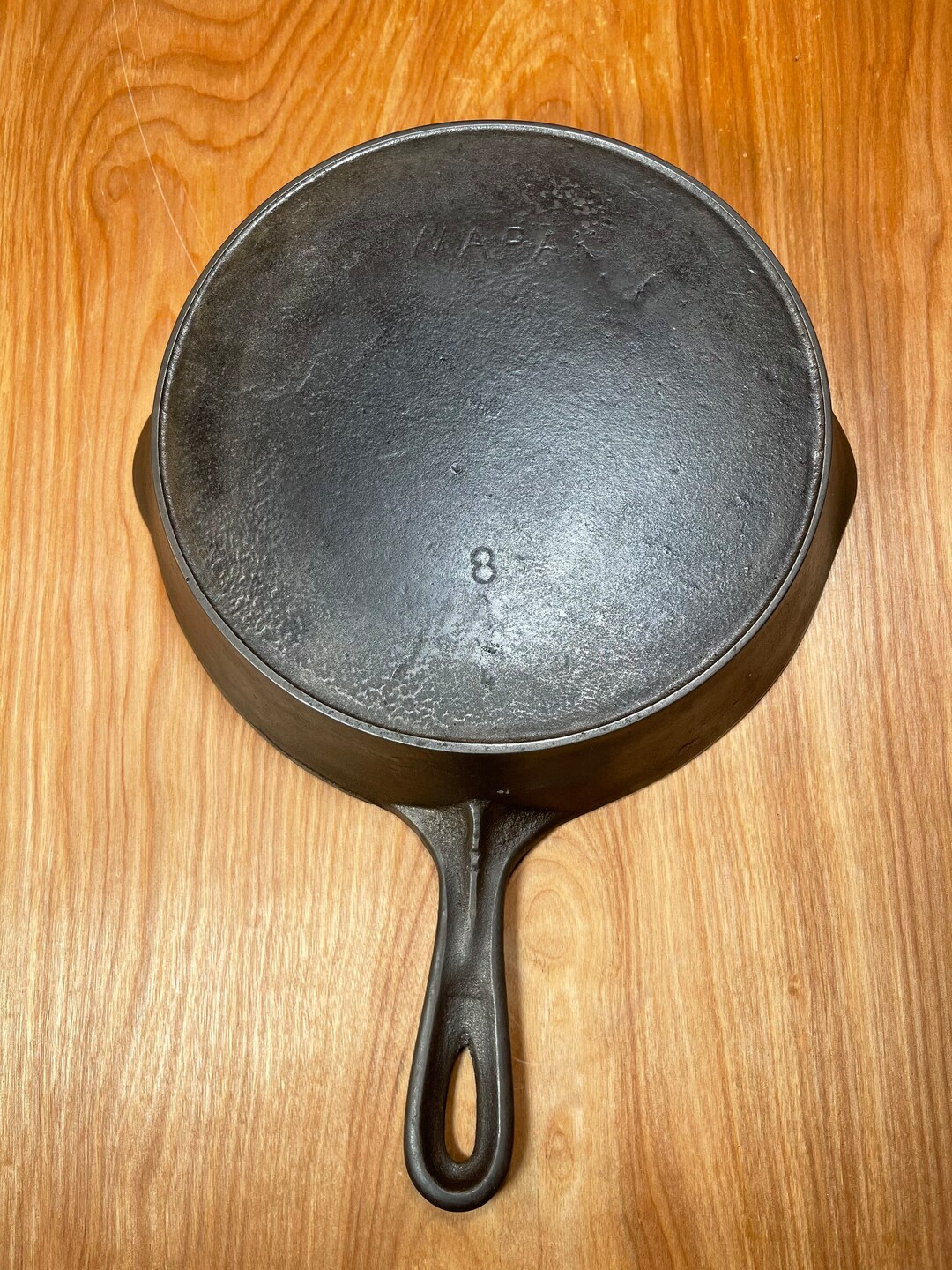 Wapak Cast Iron Skillet 8 Great Condition Etsy