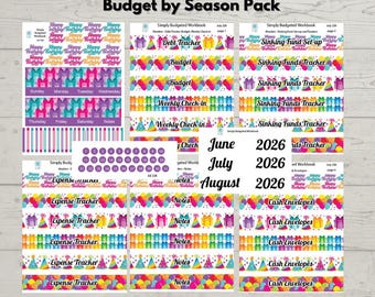 22 de julio - Cuaderno de trabajo sobre presupuesto por temporada / Descarga digital