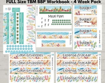 326 de julio. Cuaderno de trabajo completo de TBM BBP / Paquete de 4 semanas o hojas individuales.