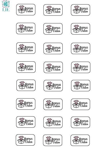 Bonus Video // Script Stickers
