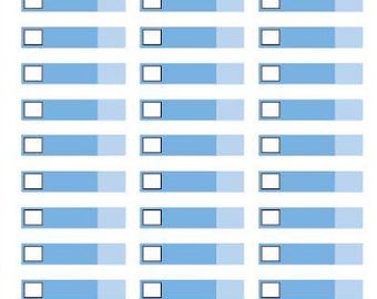 Thin Blue 1 - Always Available - 1.5&quot; Budget Category Stickers