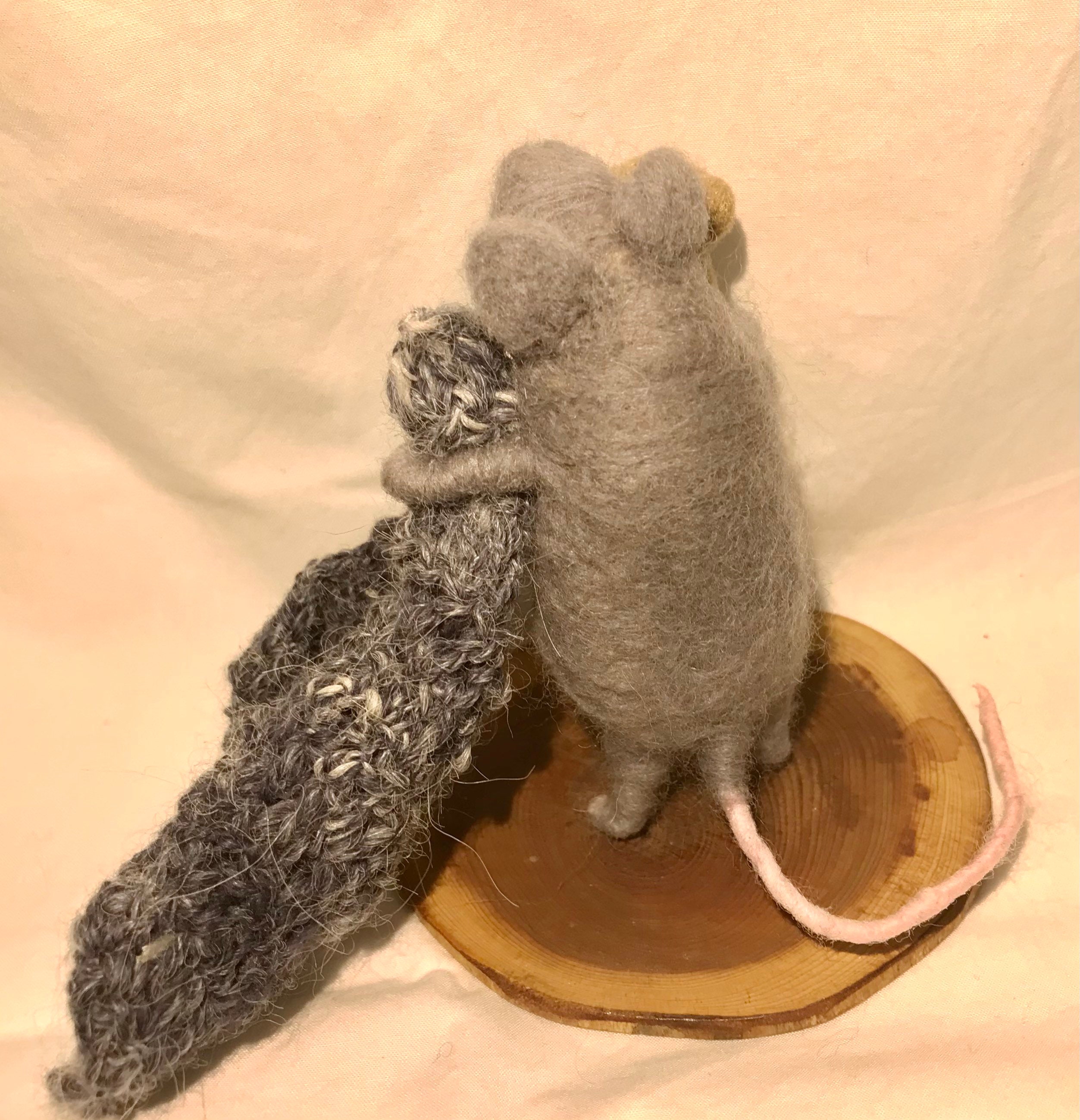 Pet Rat with Teddy bear Etsy
