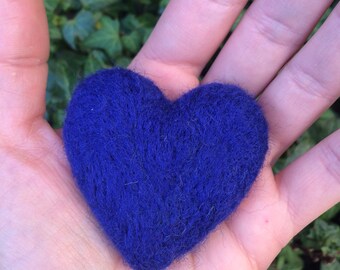 Wool pocket heart, friendship gift, Valentine’s surprise