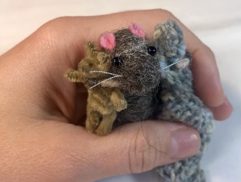 Make Your Own Rat Download Pdf Instructions ONLY Ratlover Gift Needle