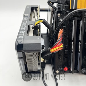 Motherboard Crypto Mining Test Bench With GPU Stand / Desktop PC and ...