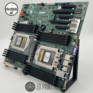 EATX Vertical Server Motherboard Stand for CPU Mining & Test Rig + 6x Screws