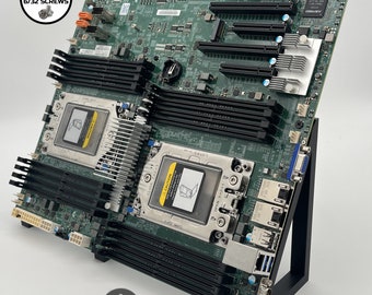EATX Vertical Server Motherboard Stand for CPU Mining & Test Rig + 6x Screws