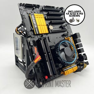 Motherboard Crypto Mining Test Bench with GPU Stand / Desktop PC and CPU Test Rig + Screws