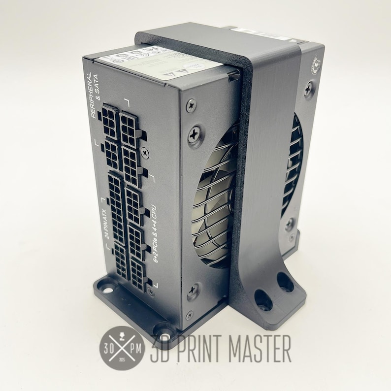 SFX Power Supply Mounting Bracket | Horizontal & Vertical + Screws image 2