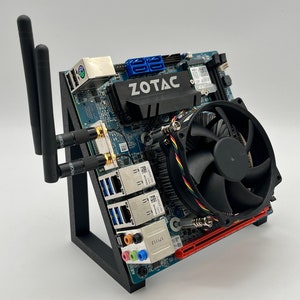 Mini ITX Vertical Motherboard Stand - Show Stand, Desktop, or Display Stand