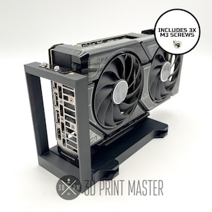 Soporte elevador para GPU (mini): banco de pruebas y minería de criptomonedas / 3D Print Master LLC